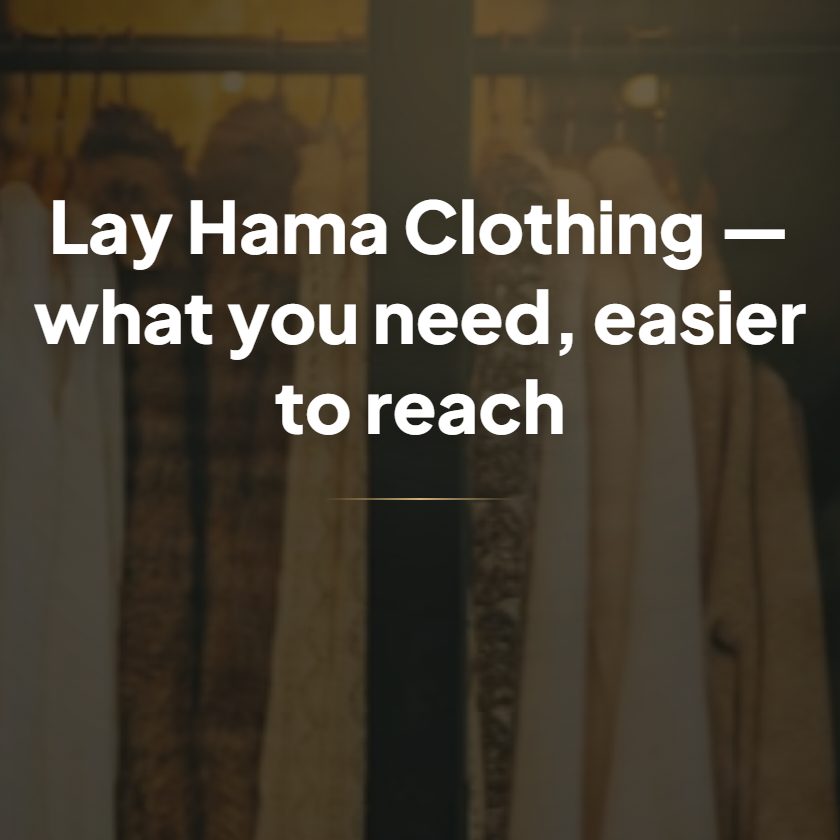 Lay Hama Clothing